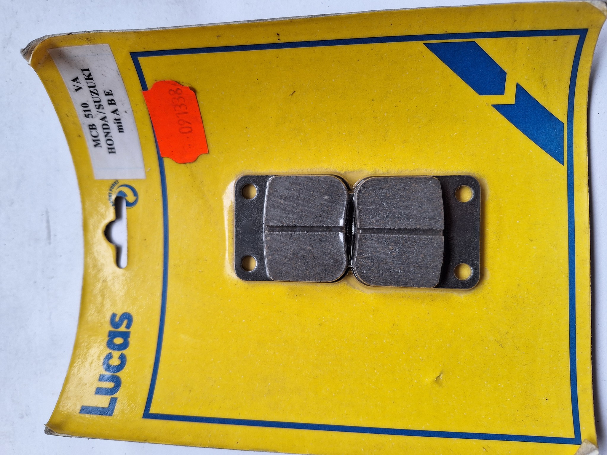 Picture of Lucas TRW  BREMSBELÄGE VO MCB 510 